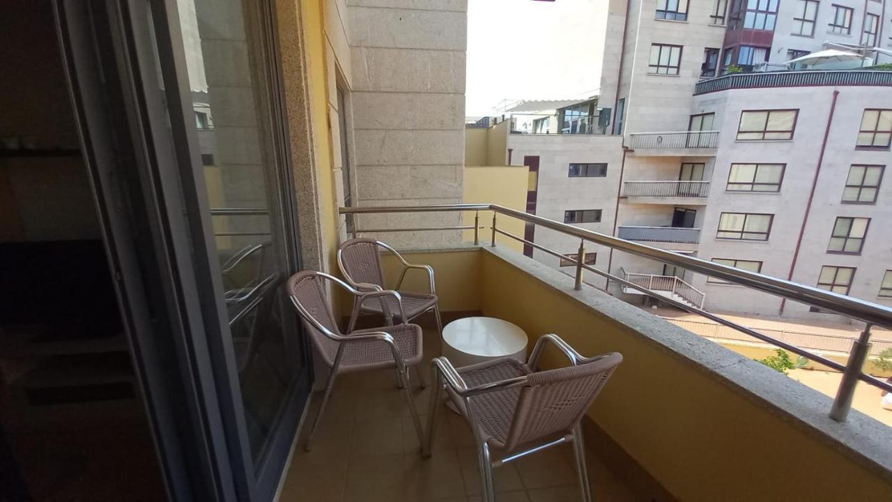Apartamento En Urbanizacion Con Piscina En Playa De Silgar Sanxenxo Esterno foto