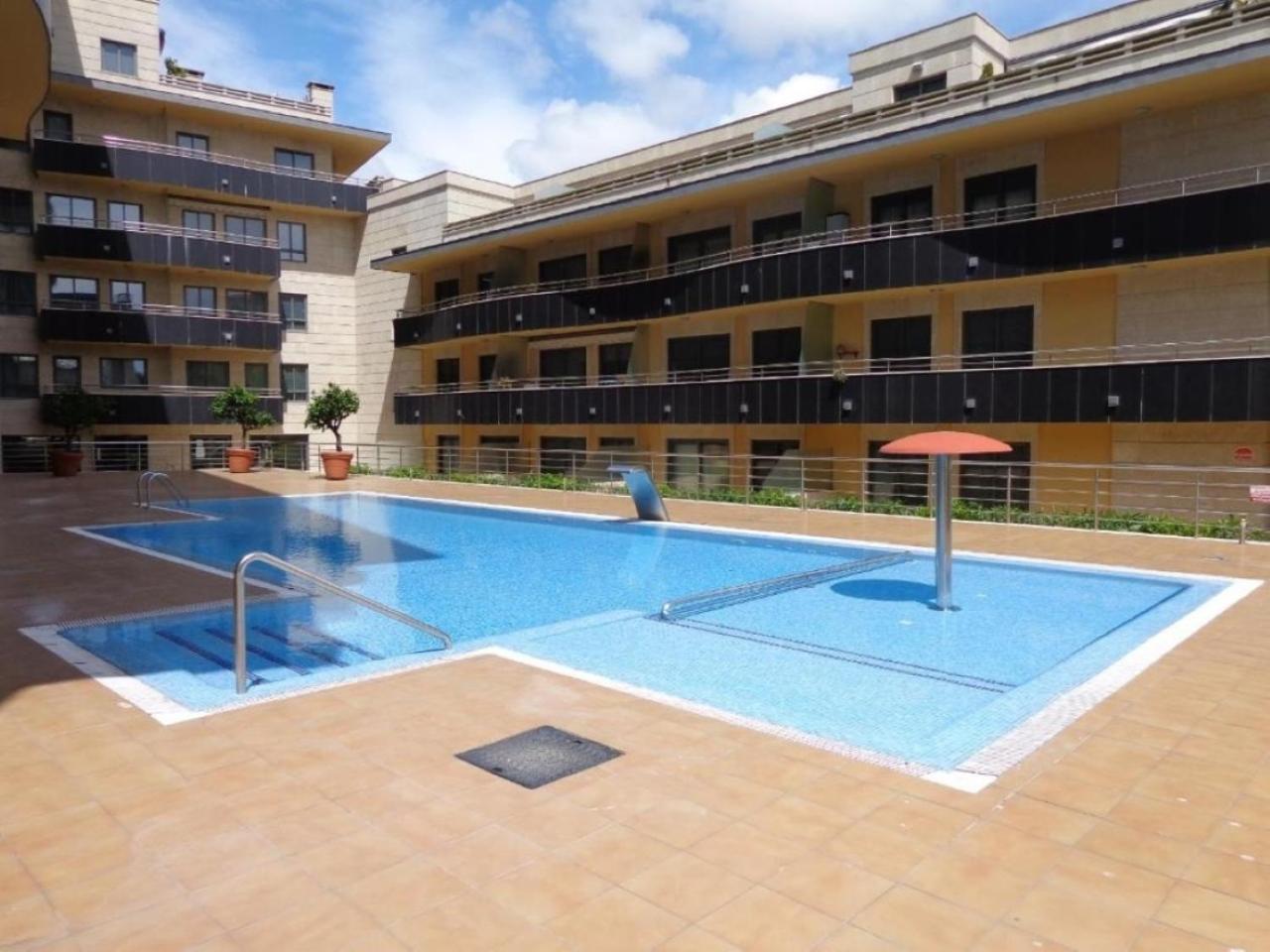 Apartamento En Urbanizacion Con Piscina En Playa De Silgar Sanxenxo Esterno foto